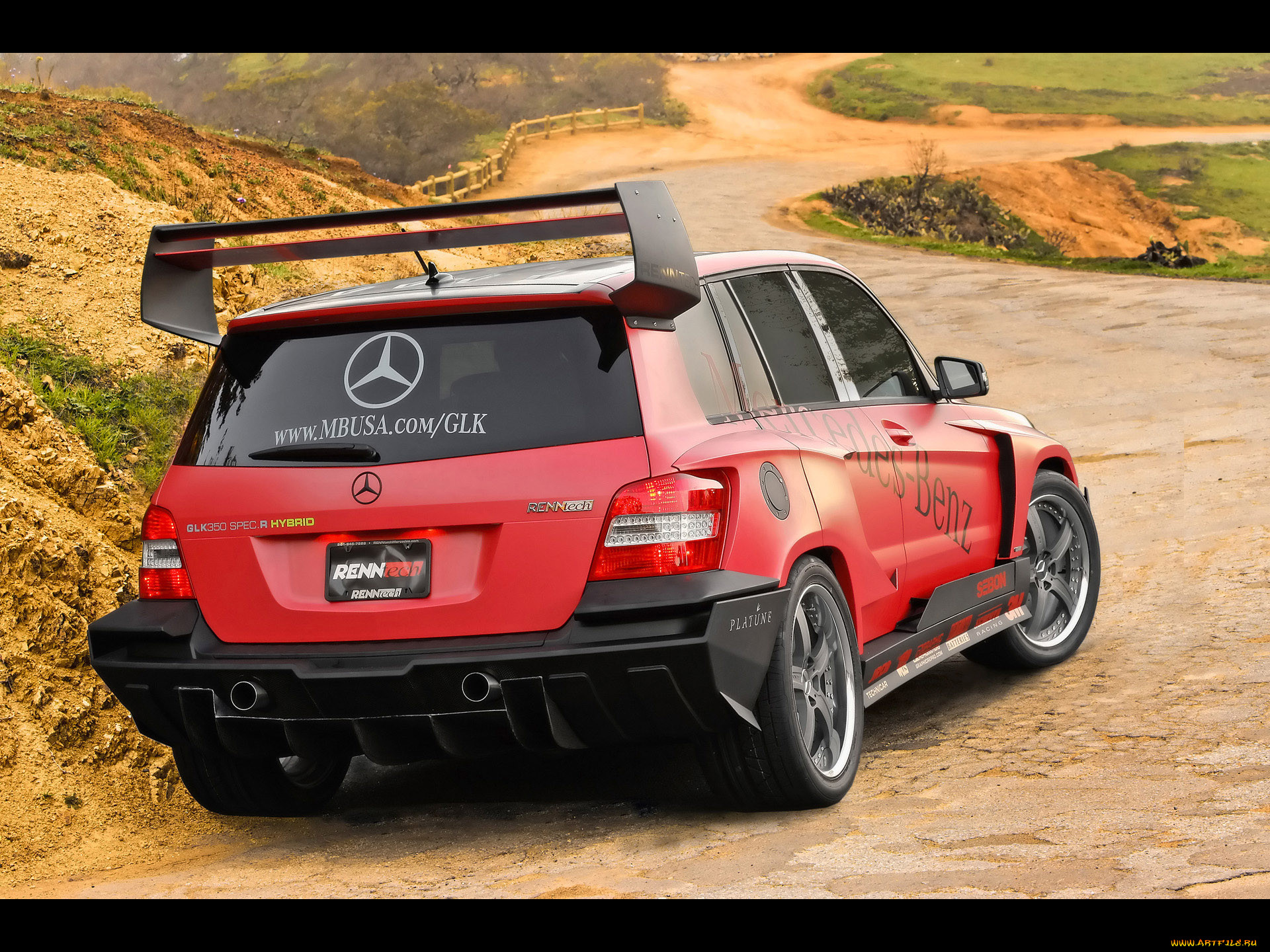 2008, mercedes, benz, glk, pikes, peak, rally, racer, by, renntech, 
